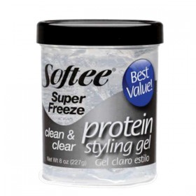 Softee Super Freeze Protein Styling Gel 8oz