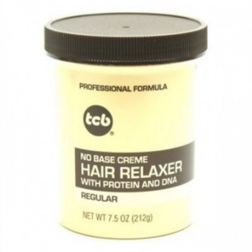 TCB No Base Creme Hair Relaxer - Regular 7.5oz
