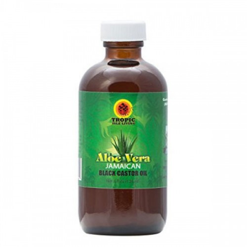 Tropic Isle Living Jamaican Black Castor Oil with Aloe Vera 4oz