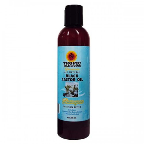 Tropic Isle Living Black Castor Oil Shampoo 8oz