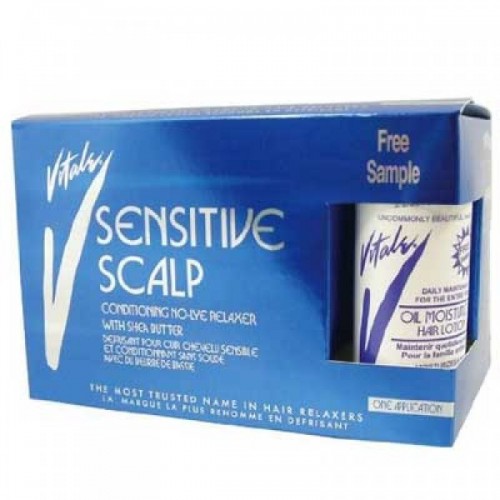 Vitale Sensitive Scalp Conditiong No Lye Relaxer 1 application