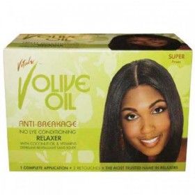 Vitale Olive Oil Anti-Breakage No-Lye Relaxer Super