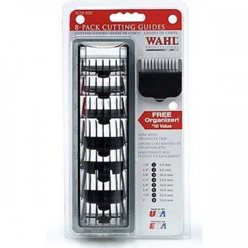 Wahl 8-Pack Black Coded Cutting Guides