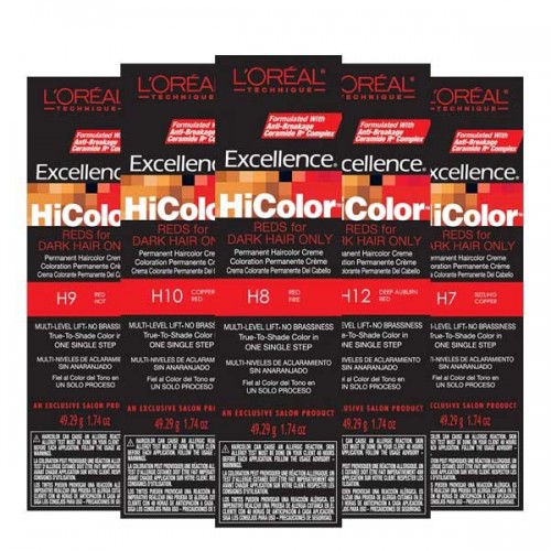L'Oreal Excellence HiColor Red for Dark Hair Only 