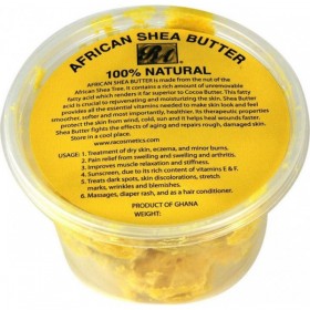 RA Cosmetics 100% African Shea Butter Chunky 10oz 