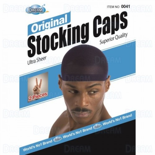 DREAM MENS STOCKING WAVE CAP BLACK #041