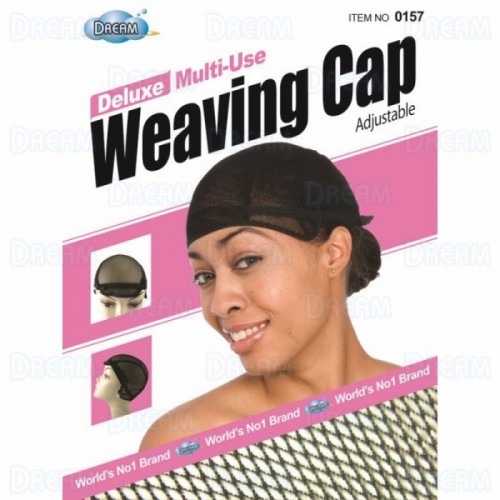 DREAM WOMENS WEAVING CAP ADJUSTABLE BLACK #157
