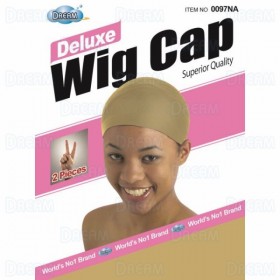 DREAM WOMENS WIG CAP 2PCS NATURAL #097NA