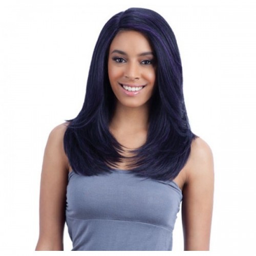 EQUAL FREETRESS SYNTHETIC LACE FRONT WIG LACE DEEP INVISIBLE L-PART JANNIE