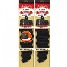 SAGA PREMIUM CLIP IN HAIR BREEZE WAVE 18"