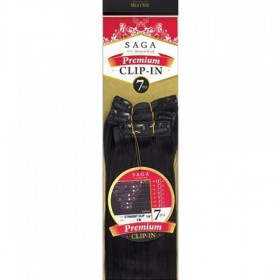 SAGA PREMIUM CLIP IN HAIR STRAIGHT 18"